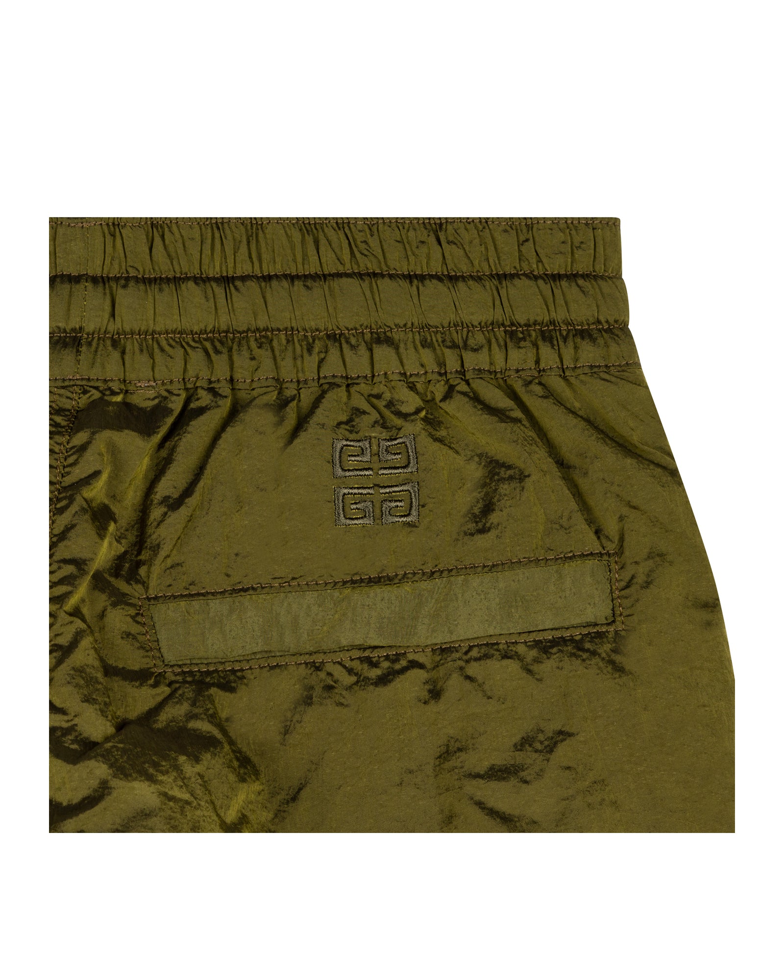 Pantalon effet froissé - Army