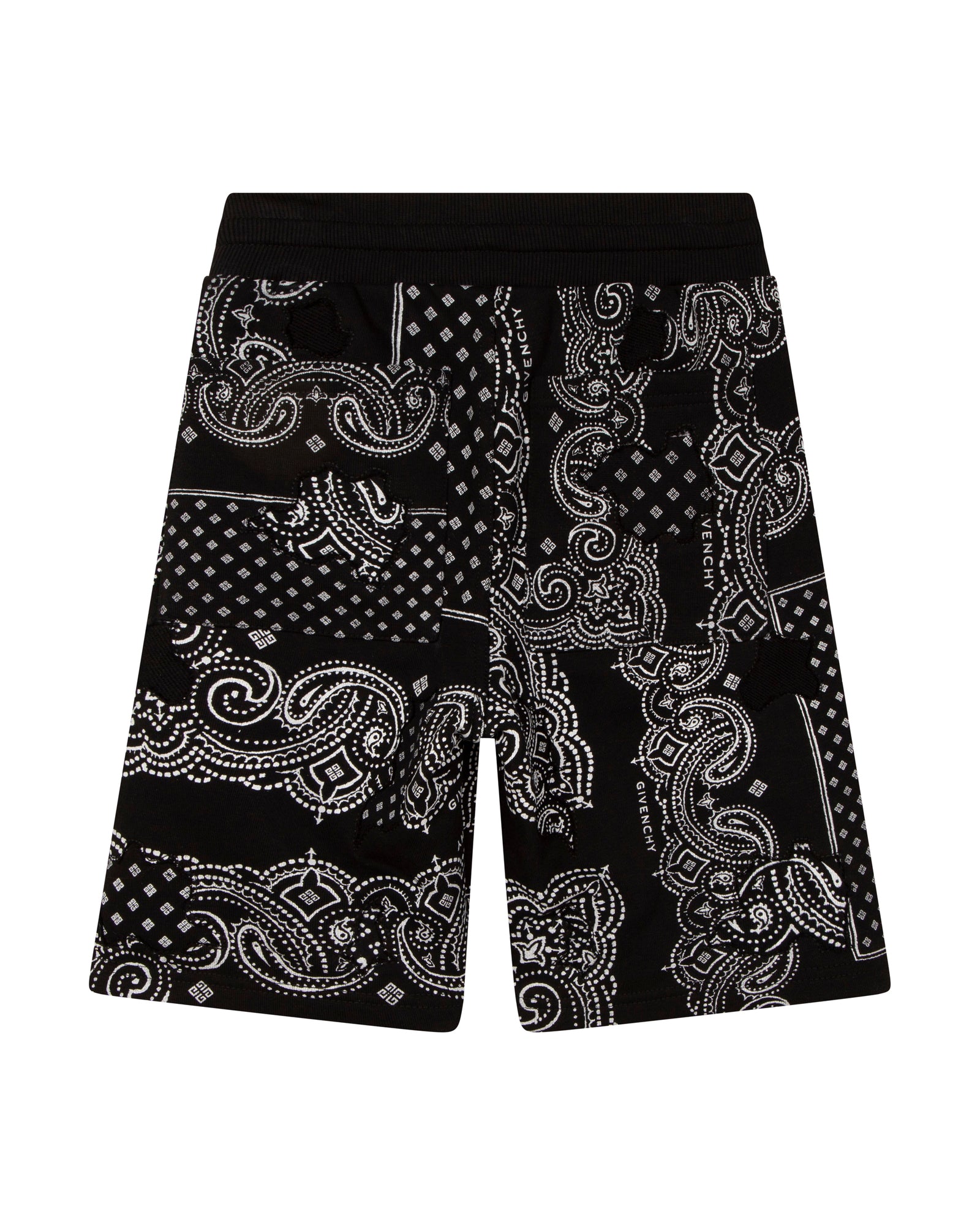 Bermuda à taille élastiquée - Black