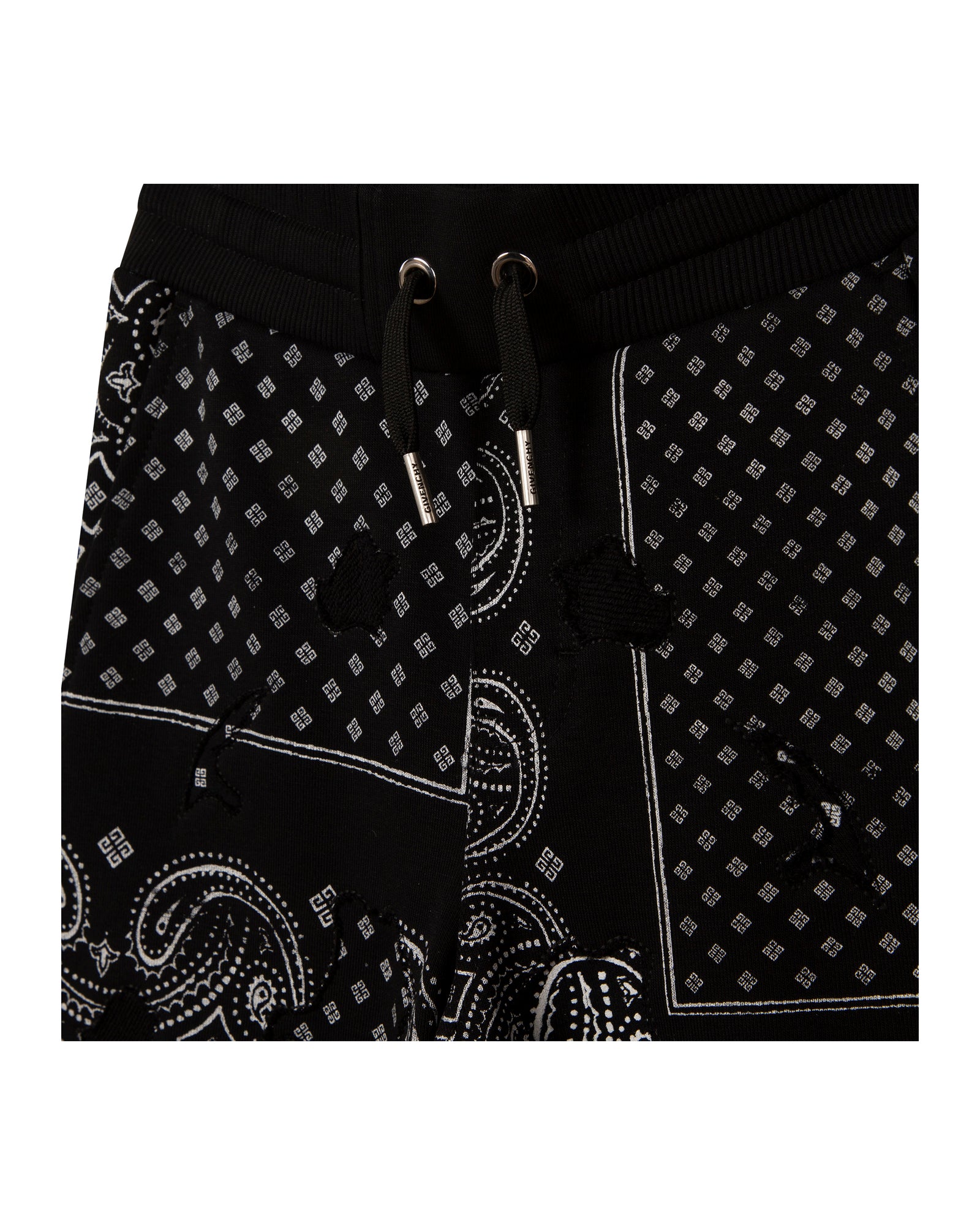 Bermuda à taille élastiquée - Black