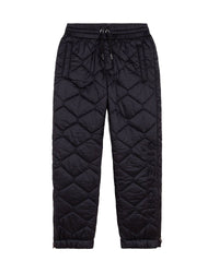 Pantalon matelassé - Black