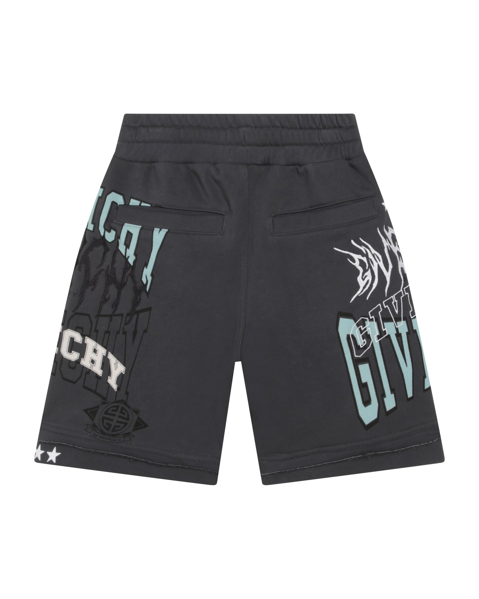 Fleece Bermuda shorts - Grey Blue
