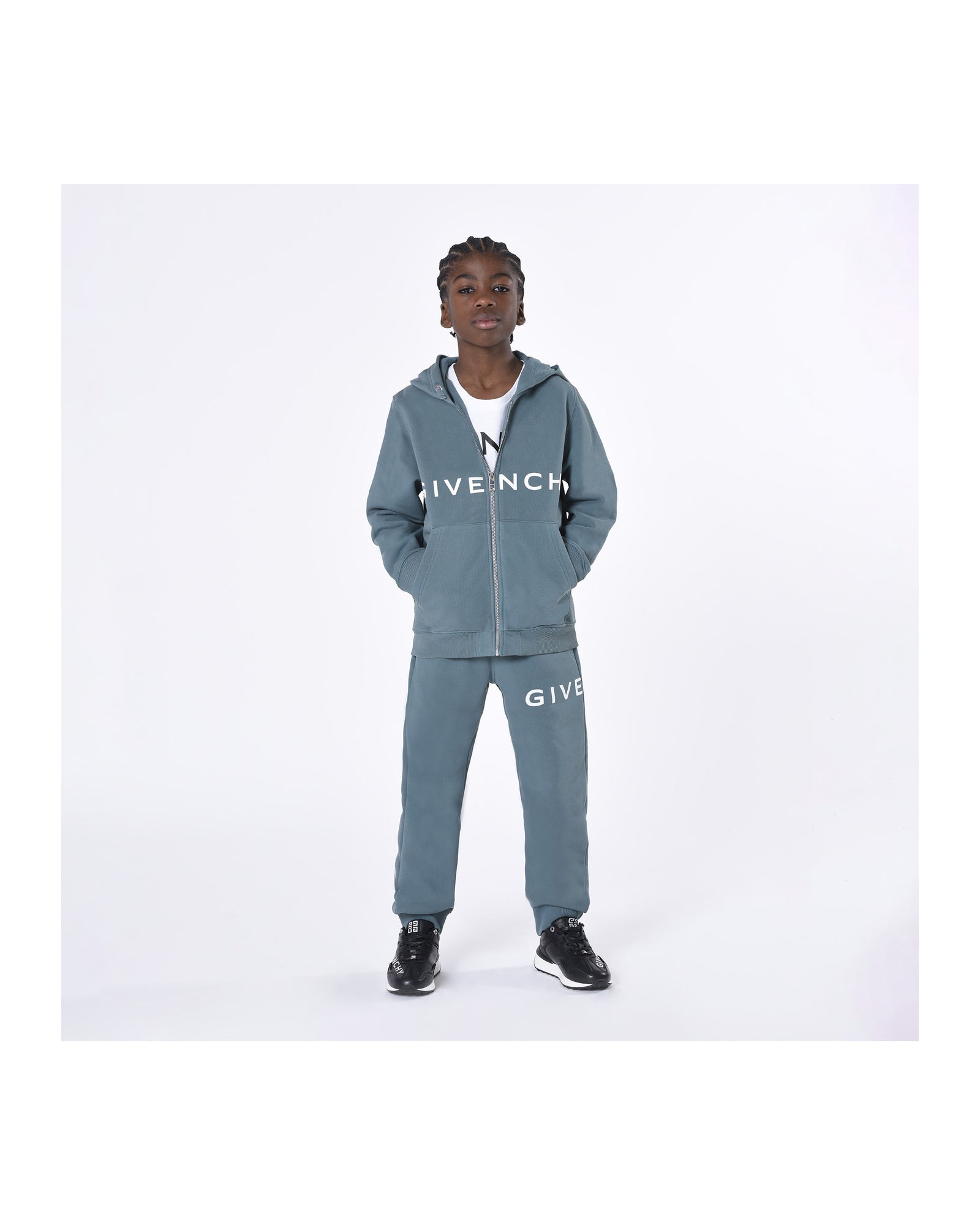 Pantalon de survêtement en coton - Sea Glass