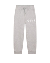 Pantalon de jogging en coton - Gris chiné