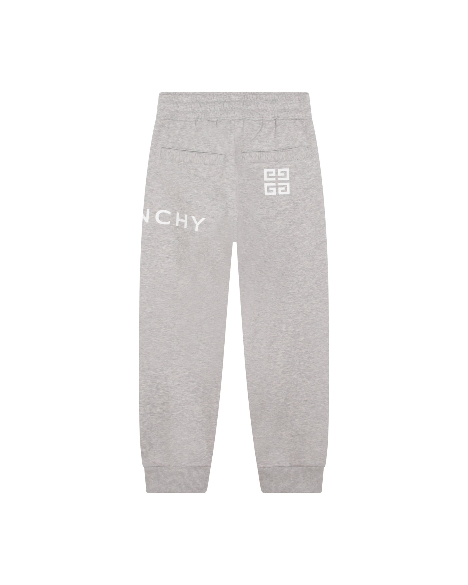 Pantalon de jogging en coton - Gris chiné