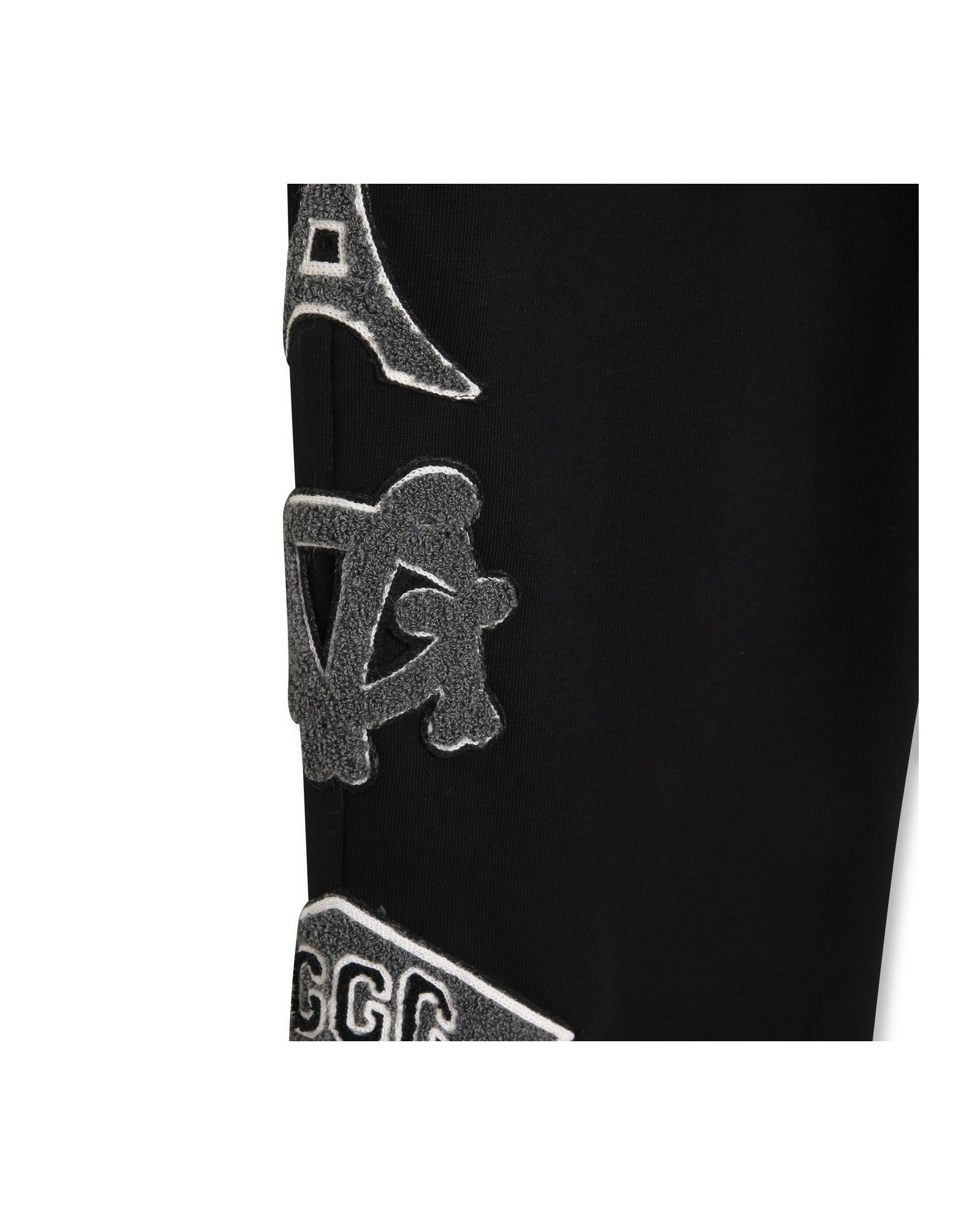 Cotton sweatpants - Black