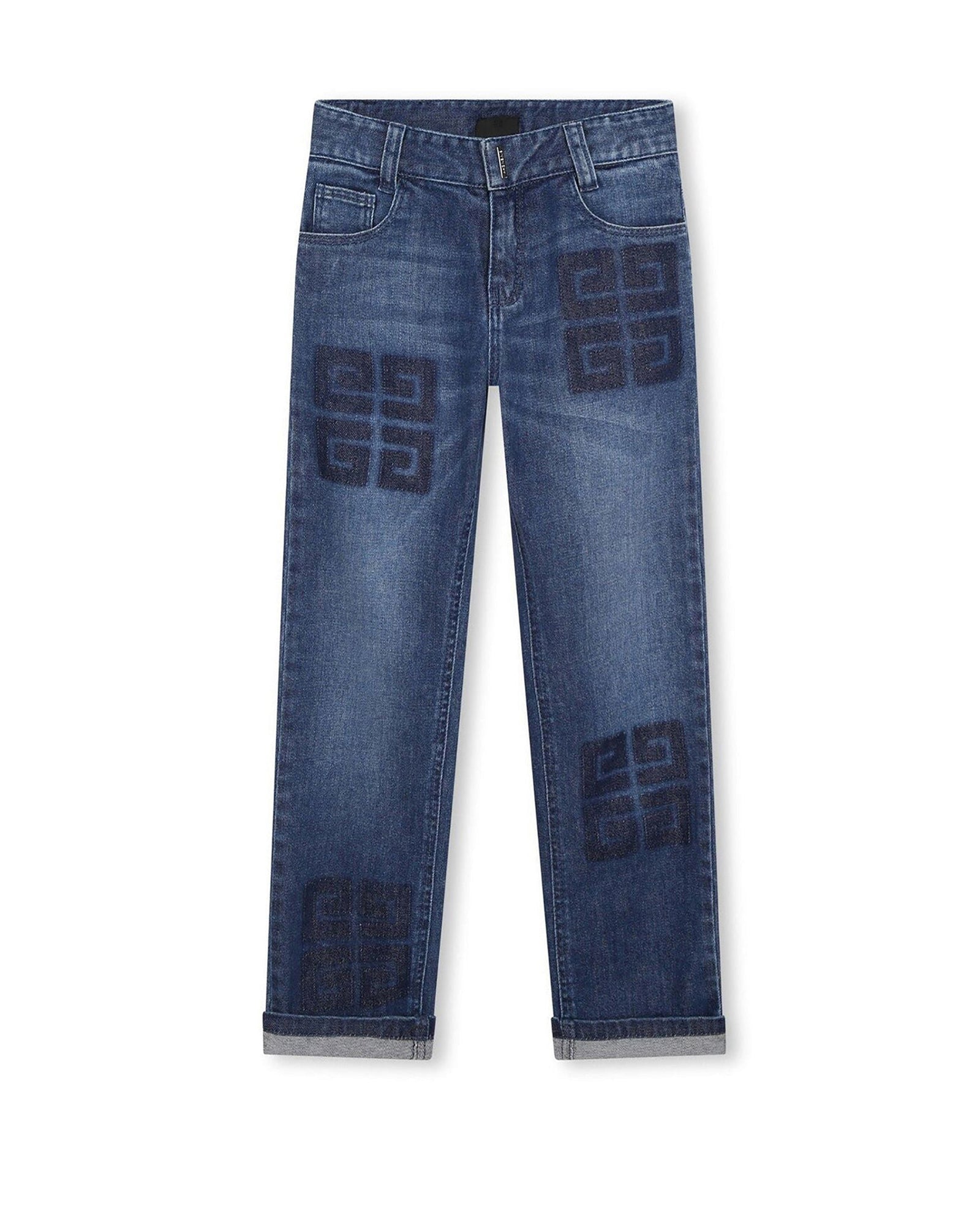 Pantalon denim en coton - Stone