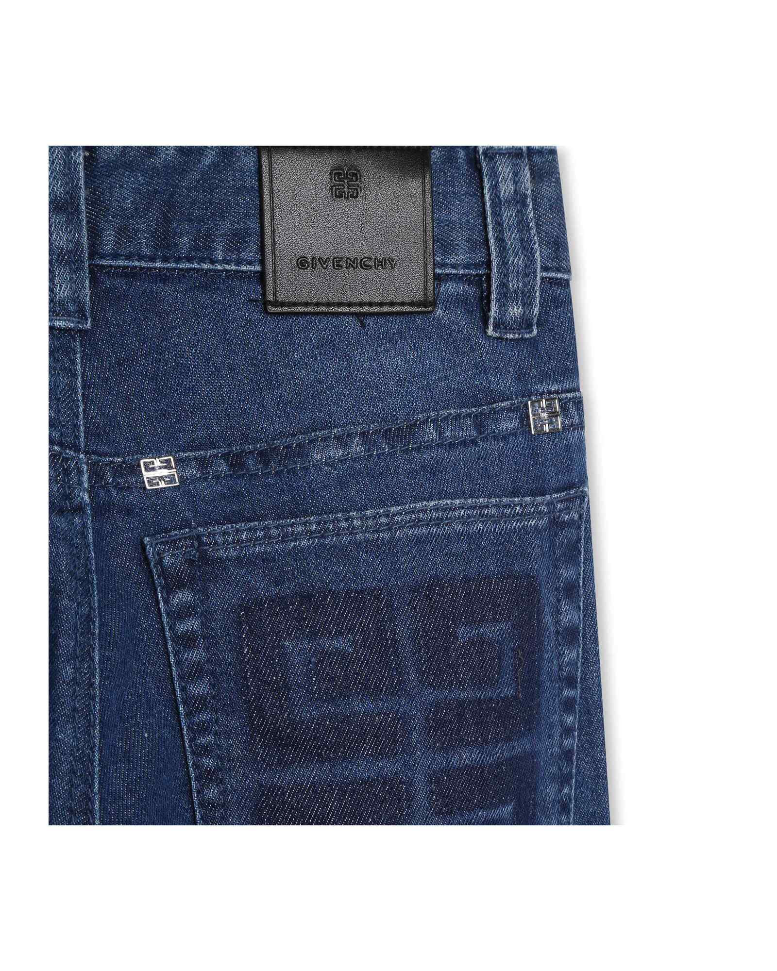 Pantalon denim en coton - Stone