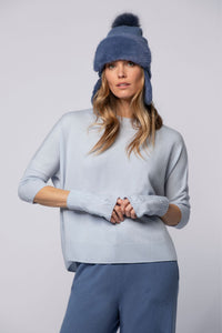 1 QTY NEW MITTENS AVEC DÉTAILS EN CUIR