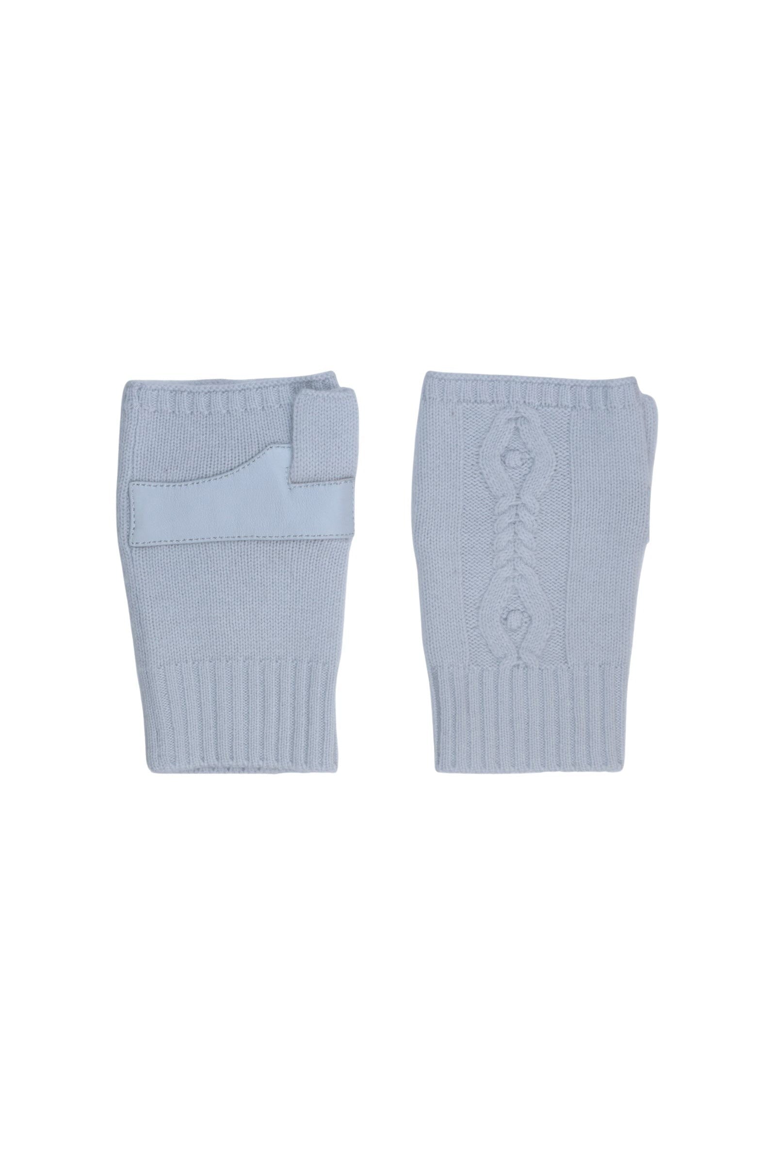 1 QTY NEW MITTENS AVEC DÉTAILS EN CUIR