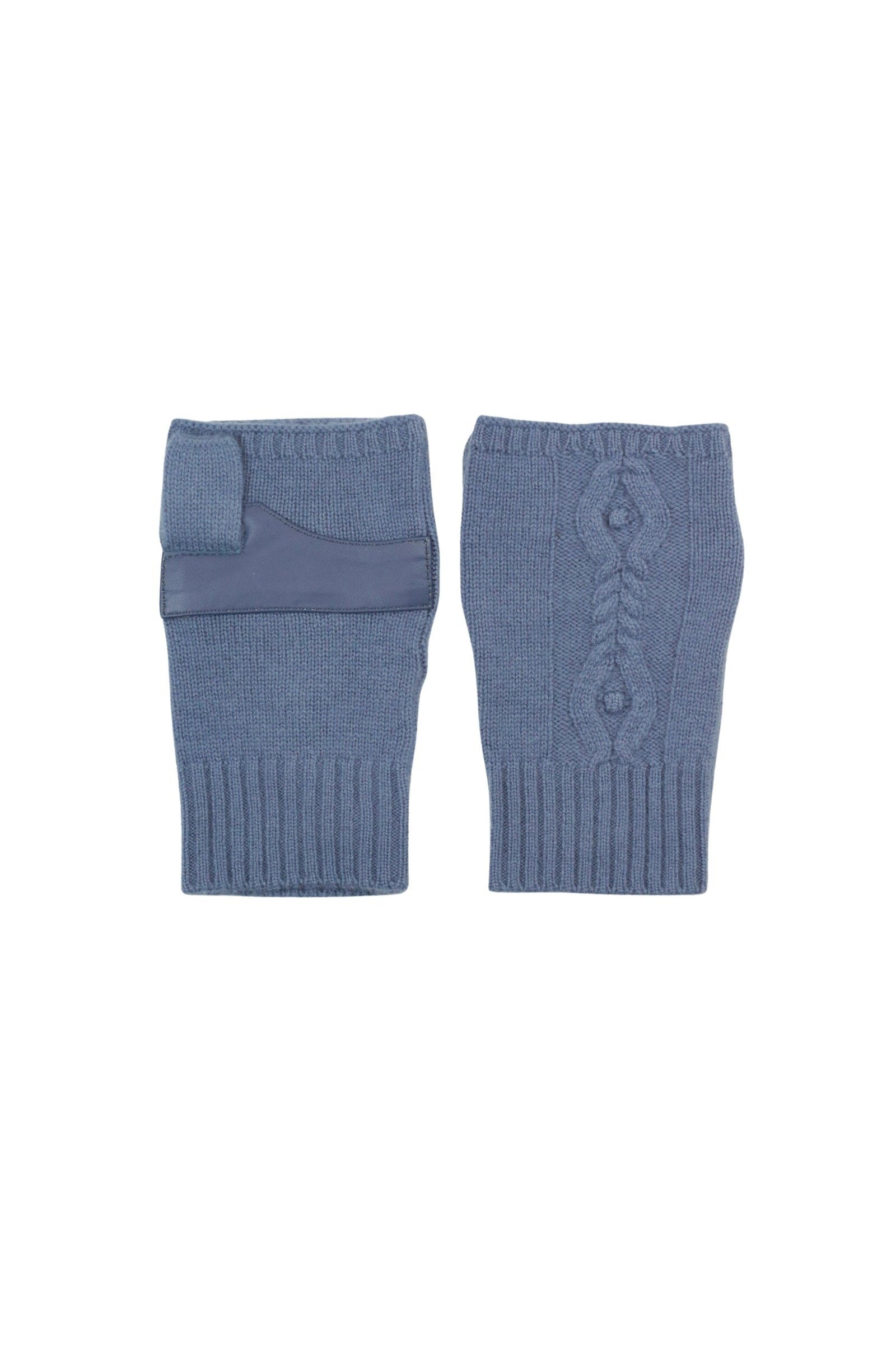 1 QTY NEW MITTENS AVEC DÉTAILS EN CUIR