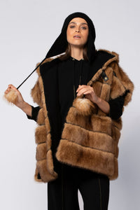 1 QTY NEW BONNET EN MAILLE ET FUREVER