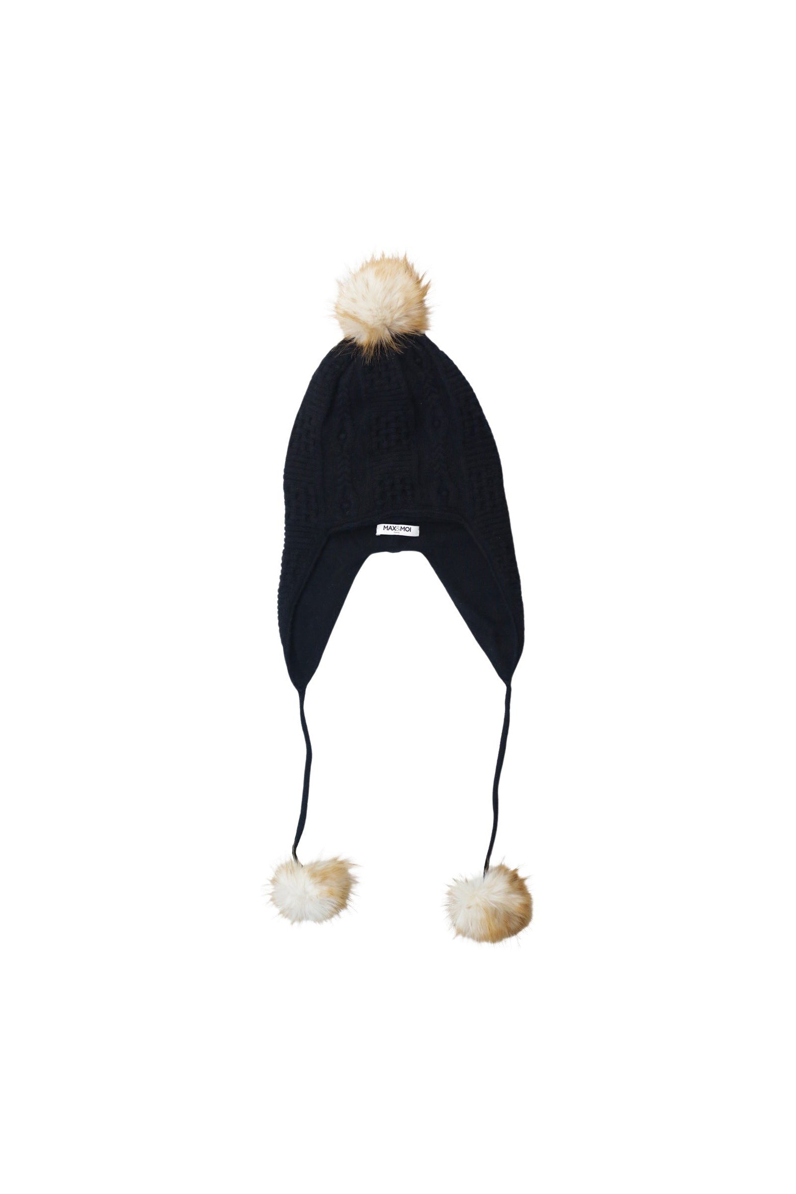 1 QTY NEW BONNET EN MAILLE ET FUREVER