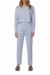 Bibi straight trousers in wool and cashmere - Ciel