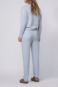 Bibi straight trousers in wool and cashmere - Ciel