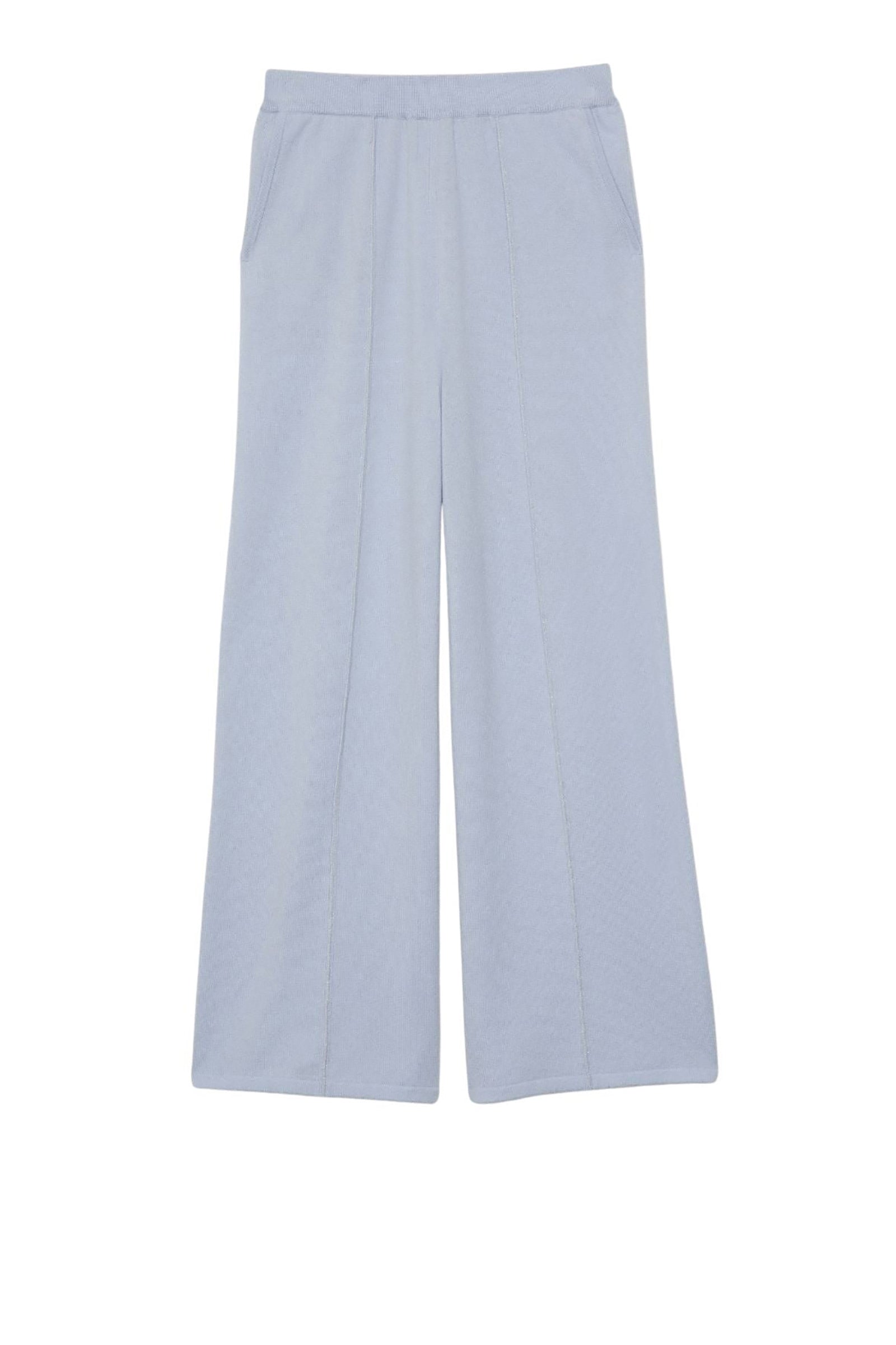 Loose-fitting wool and cashmere Billy trousers - Ciel