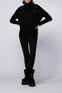 Legging Blink fuseau taille haute avec élastique - Black