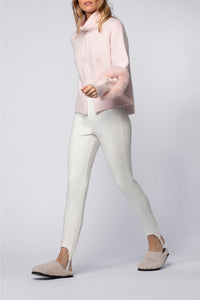 Blink high waist legging with elastic - White