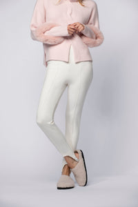 Blink high waist legging with elastic - White