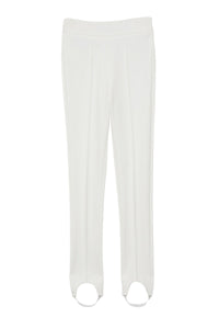 Blink high waist legging with elastic - White