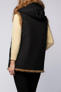 17 QTY NEW VESTE REVERSIBLE NYLON & FUR