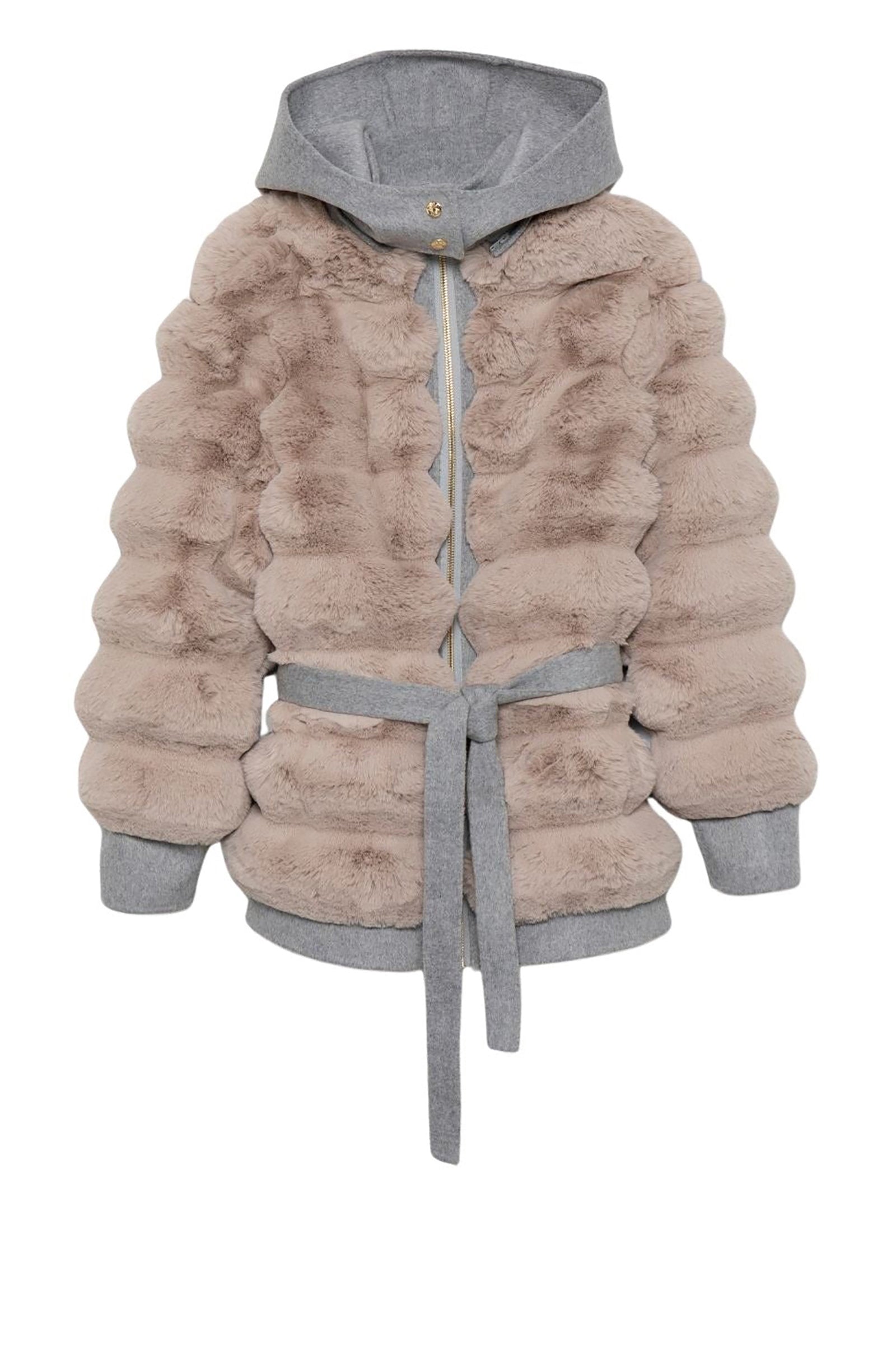 1 QTY NEW MANTEAU IMITATION CHINCHILLA