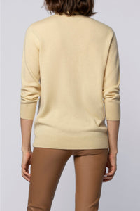 Passion cashmere turtleneck jumper - Ble
