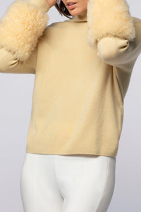 Prana rib-knit turtleneck jumper with sleeves - Ble