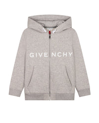 Cardigan en molleton - Gris chiné