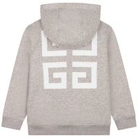 Cardigan en molleton - Gris chiné