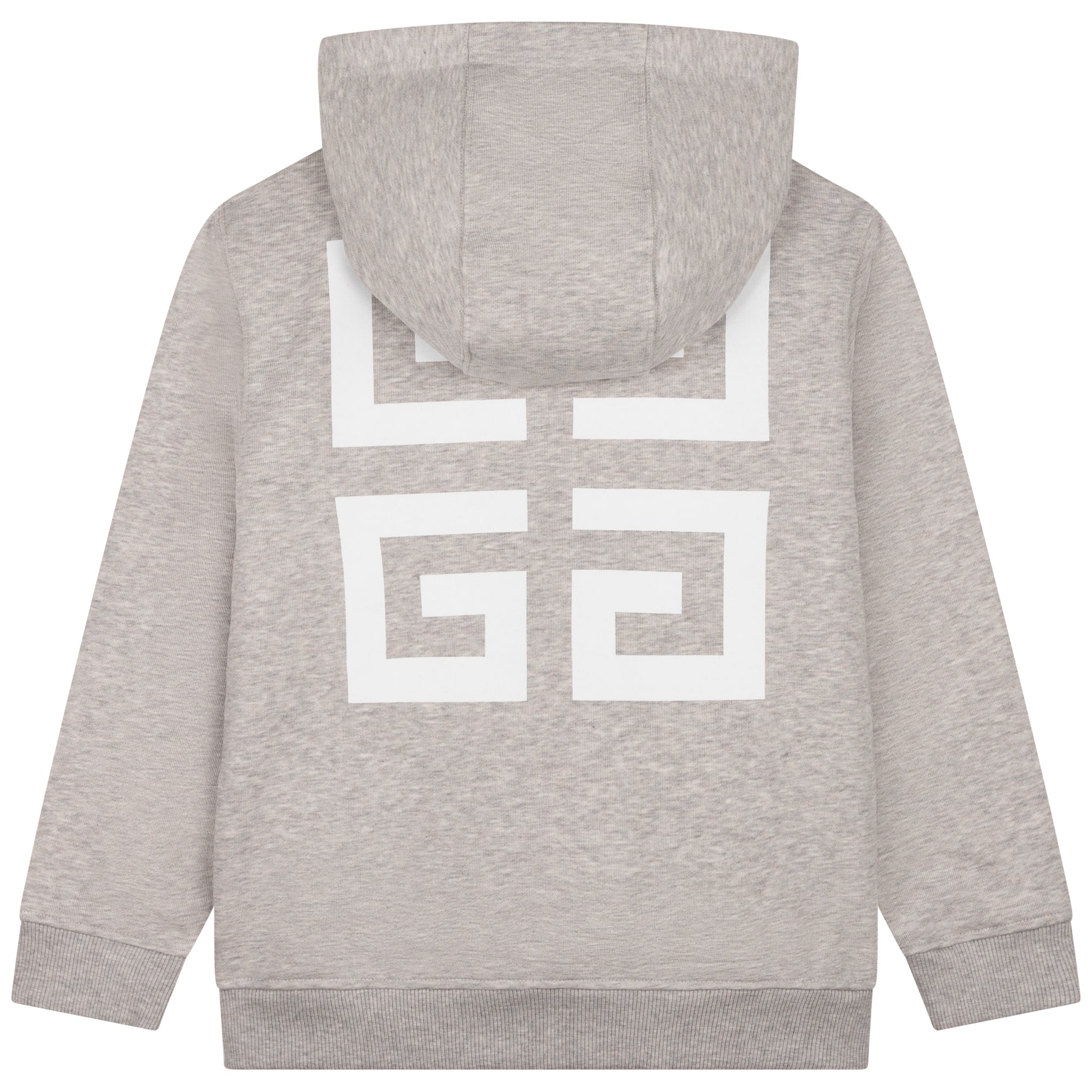 Cardigan en molleton - Gris chiné