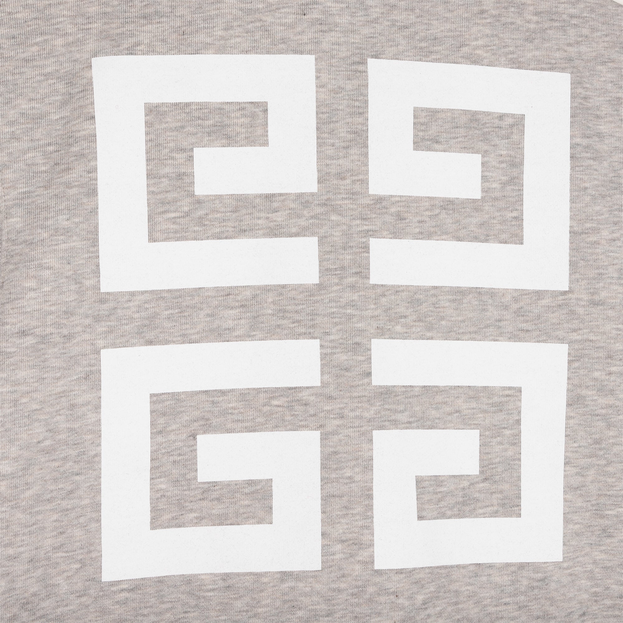 Cardigan en molleton - Gris chiné