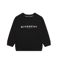 Sweatshirt à motif en molleton - Black