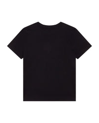 Cotton flock T-shirt - Black