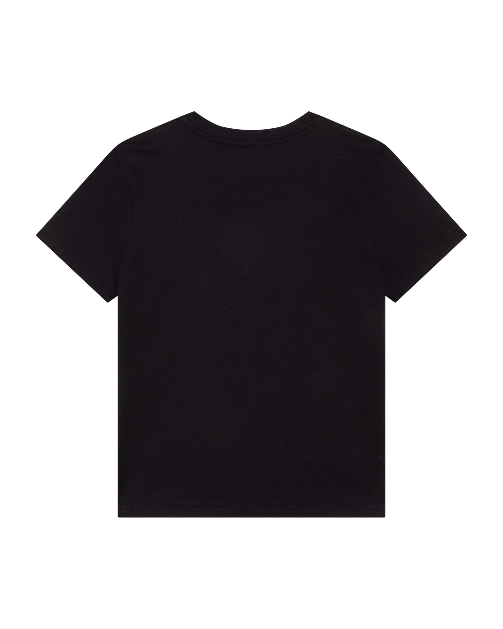 Cotton flock T-shirt - Black