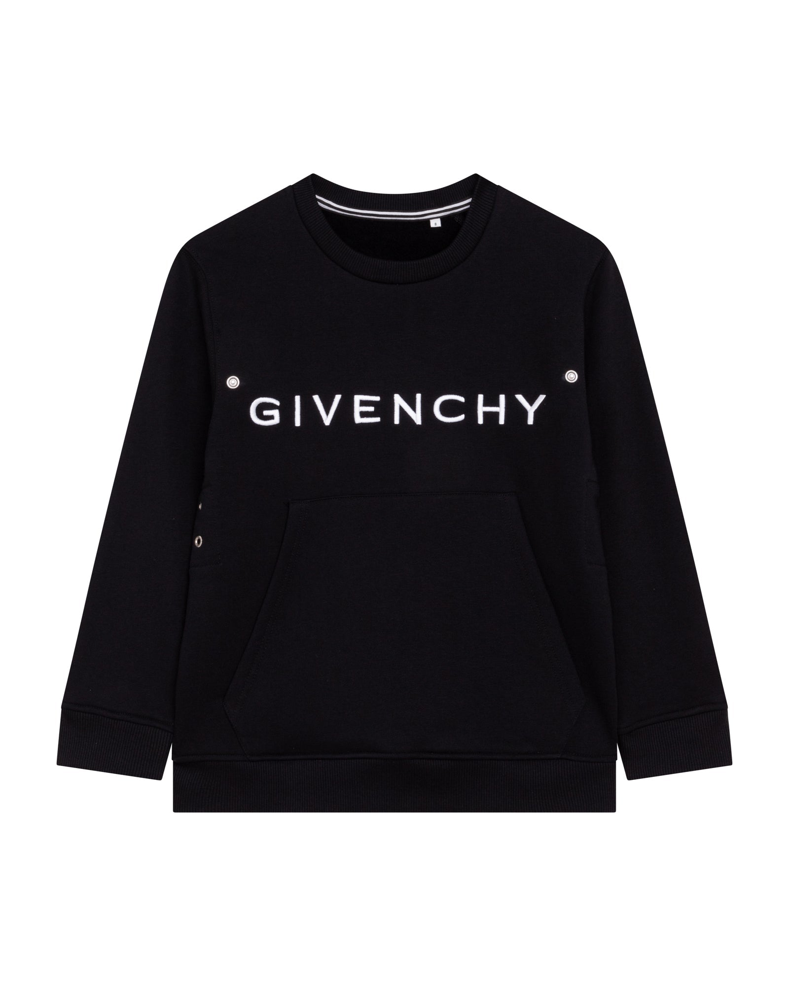 Sweat à capuche amovible en coton - Black