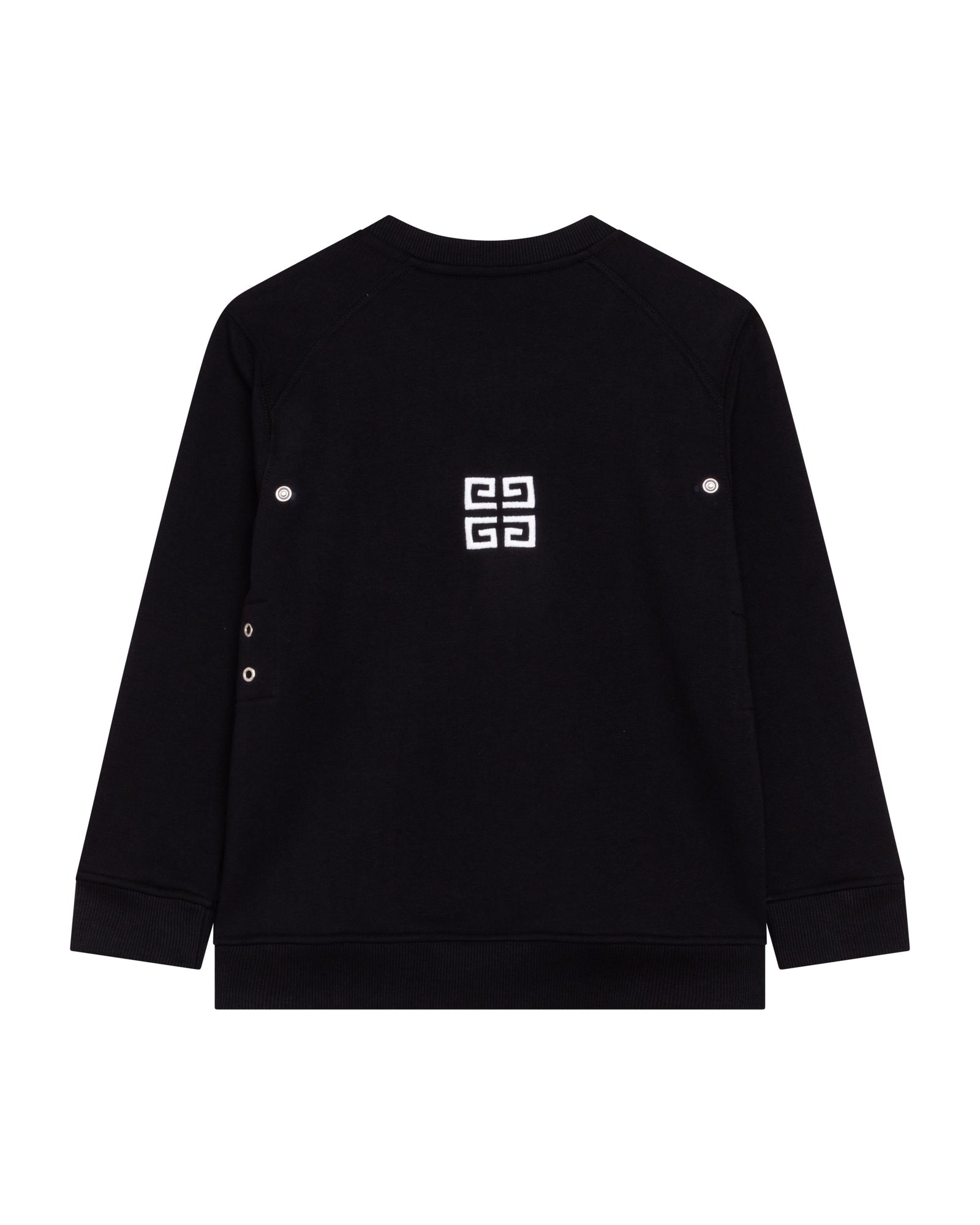 Sweat à capuche amovible en coton - Black