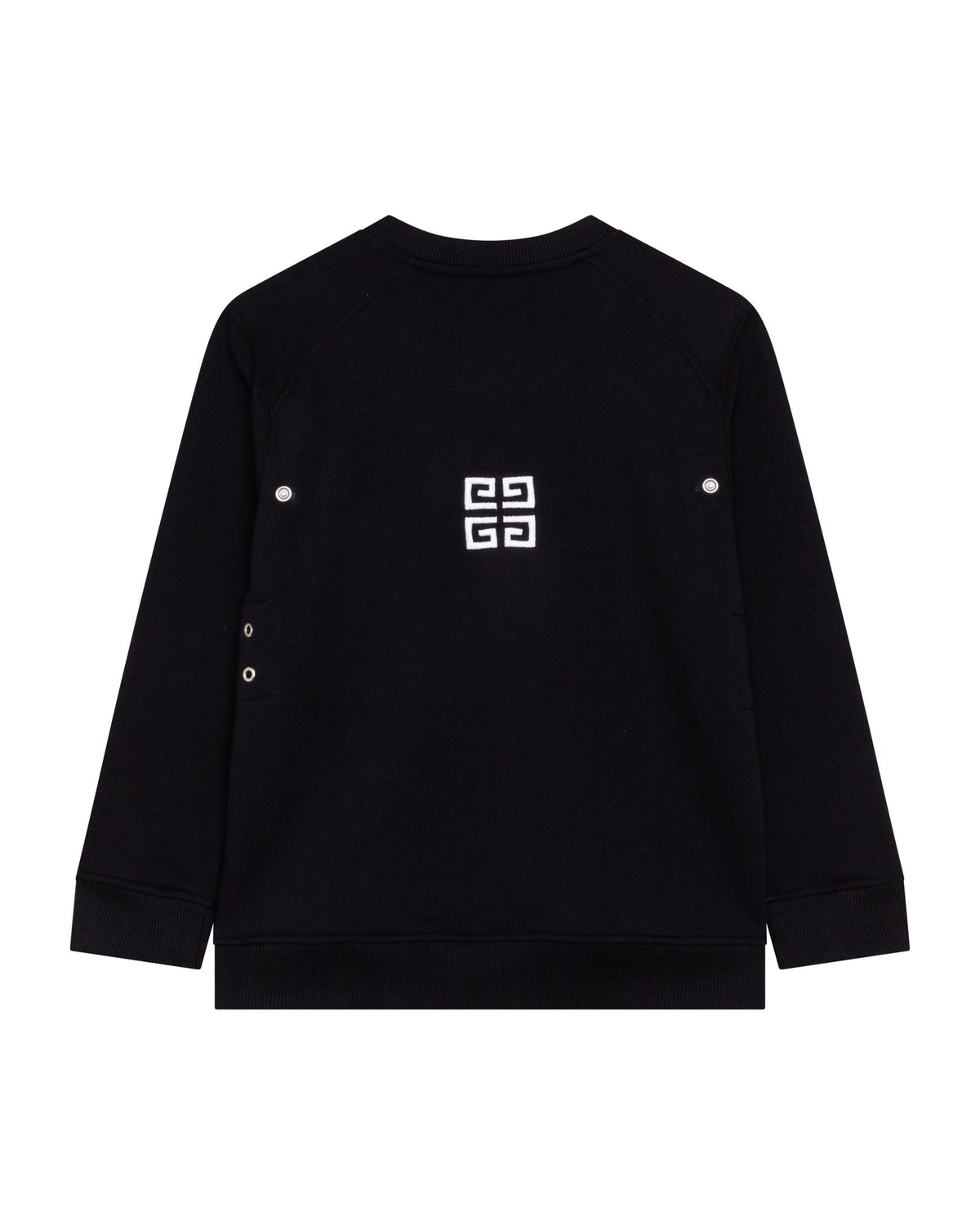Sweat à capuche amovible en coton - Black