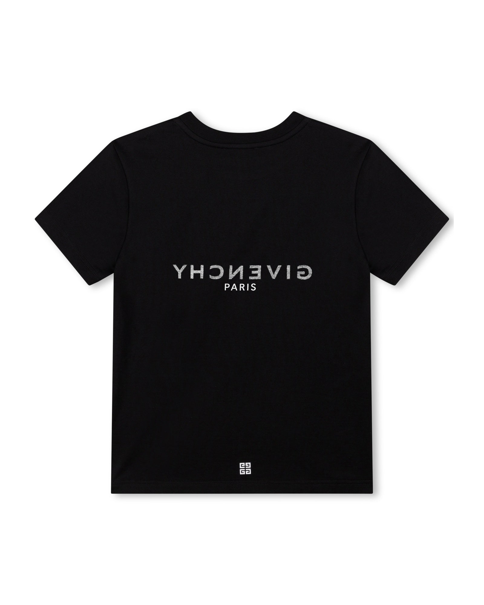 T-shirt à imprimé en coton - Black