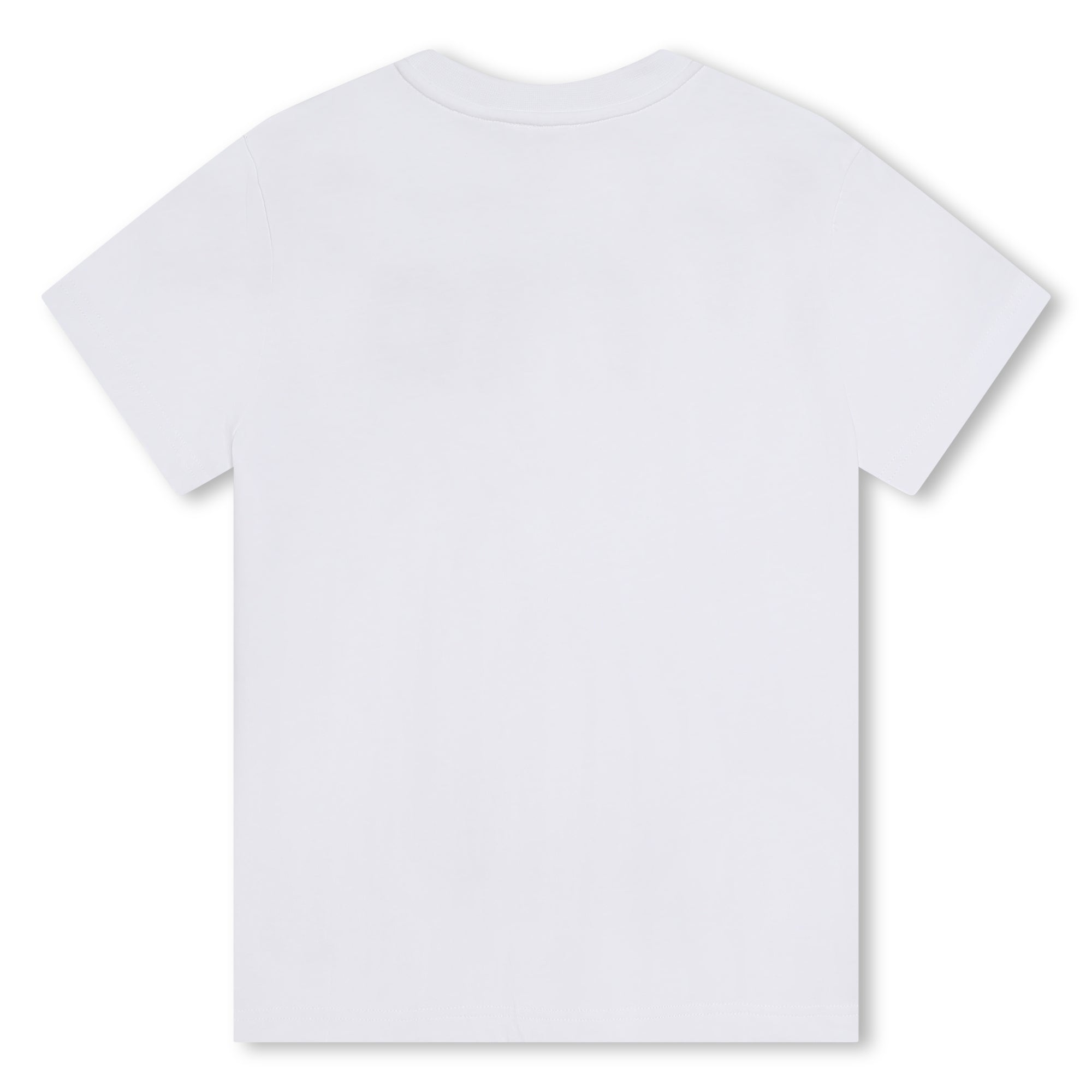 T-shirt brodé en motif camouflage - Blanc