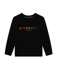 Gradient fleece sweatshirt - Black