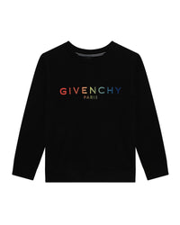 Gradient fleece sweatshirt - Black