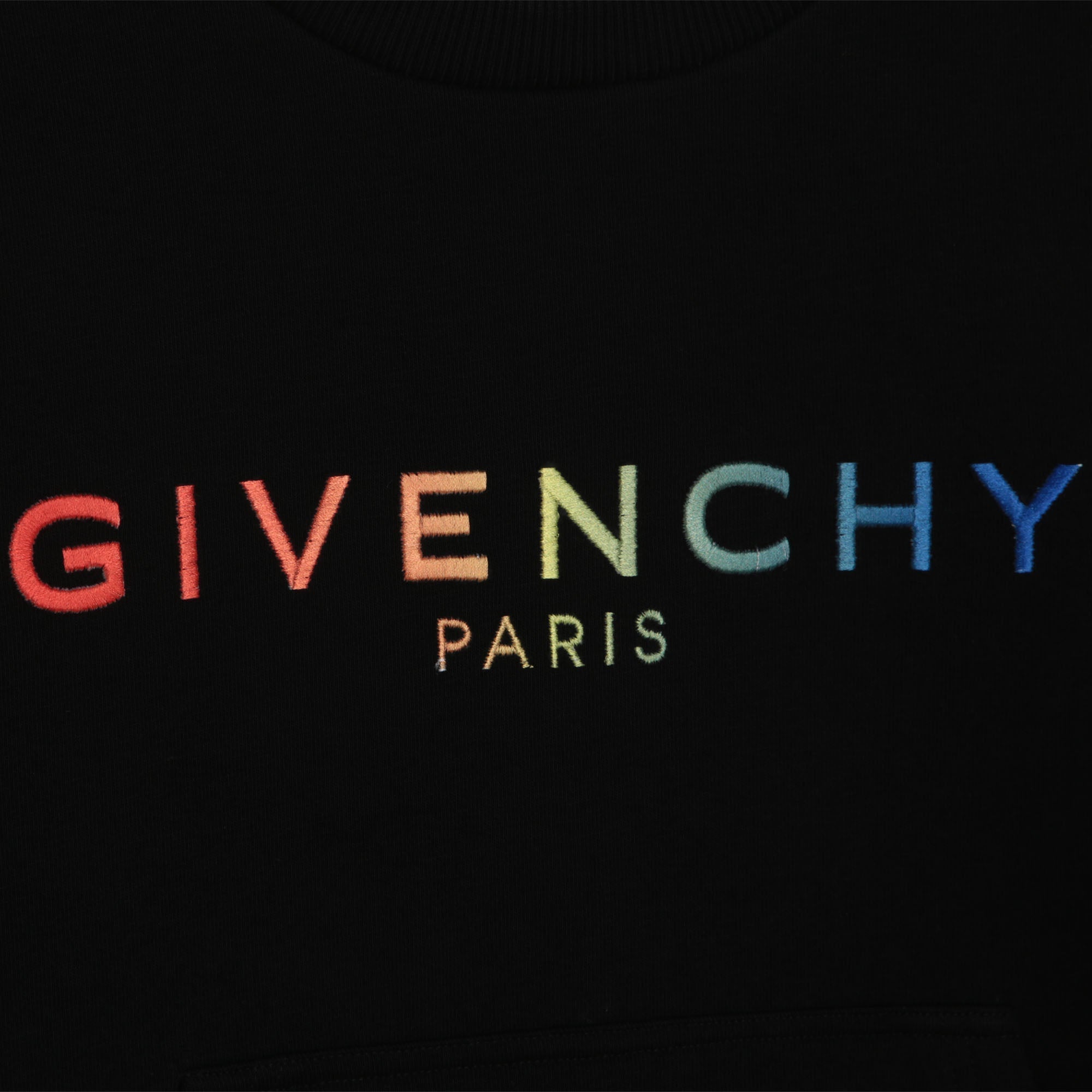 Gradient fleece sweatshirt - Black