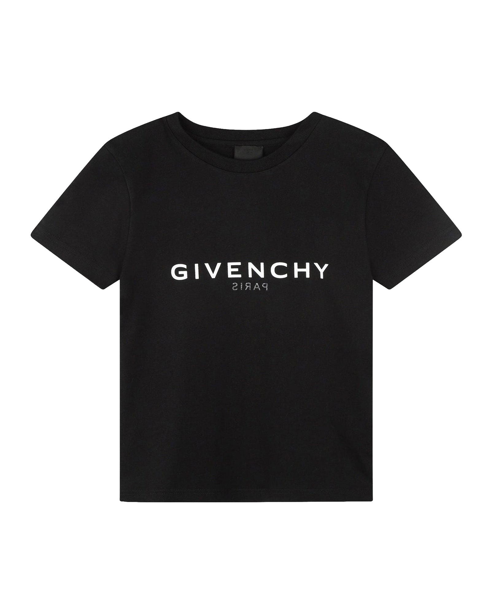 T-shirt à manches courtes en coton - Black