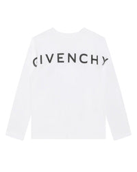 T-shirt à manches longues en coton - Blanc