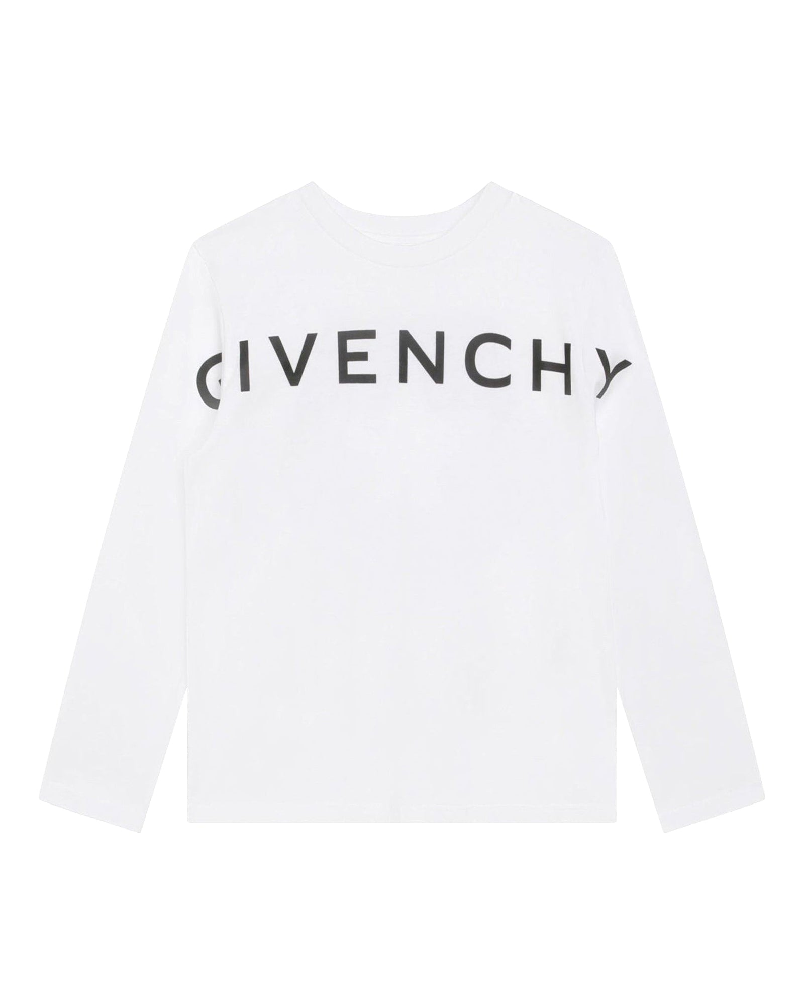 Long-sleeved cotton T-shirt - White