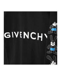 Long-sleeved cotton T-shirt - Black