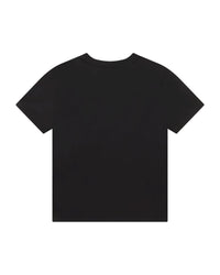 Short-sleeved cotton T-shirt - Black