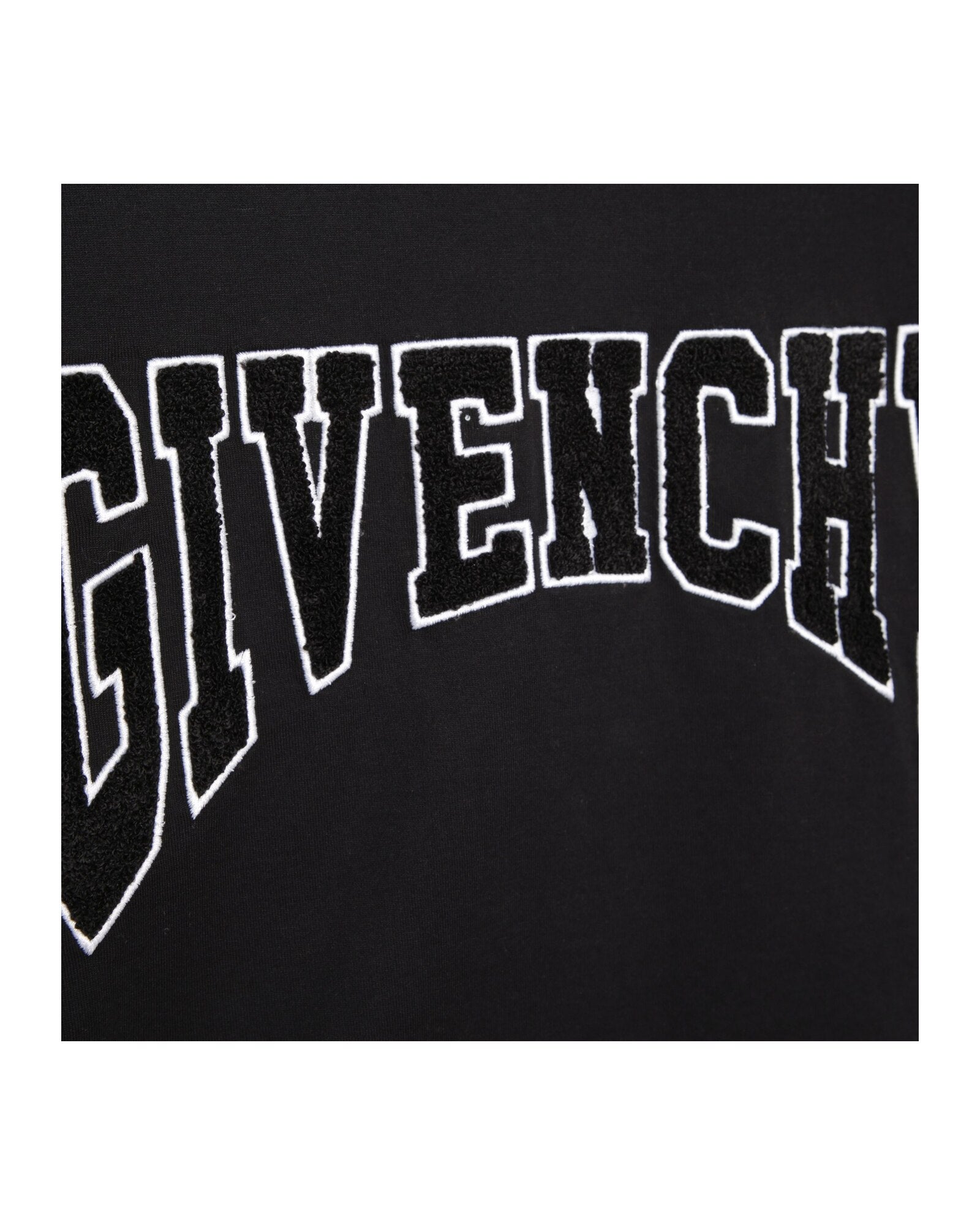 Short-sleeved cotton T-shirt - Black