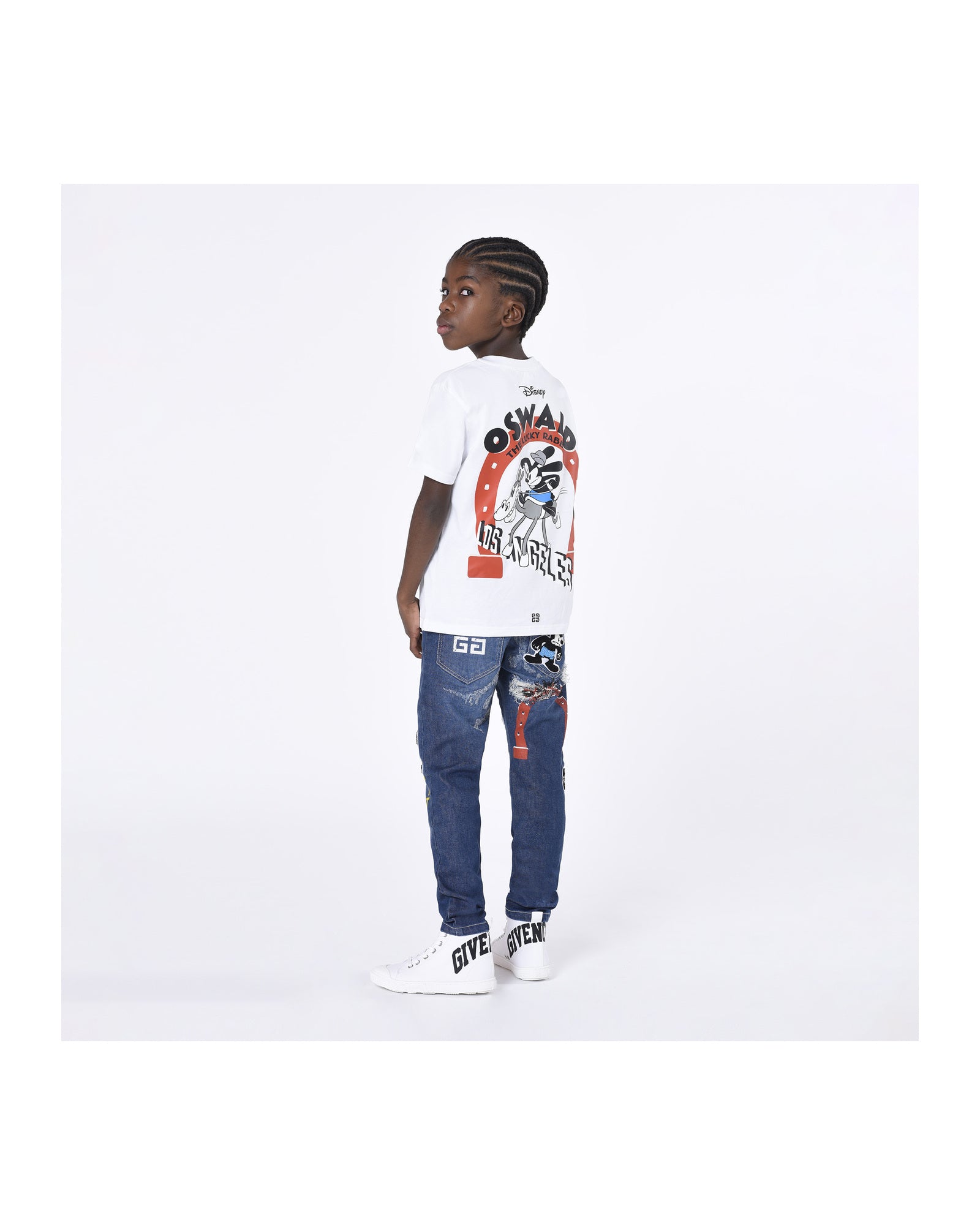 T-shirt à manches courtes en coton - Blanc