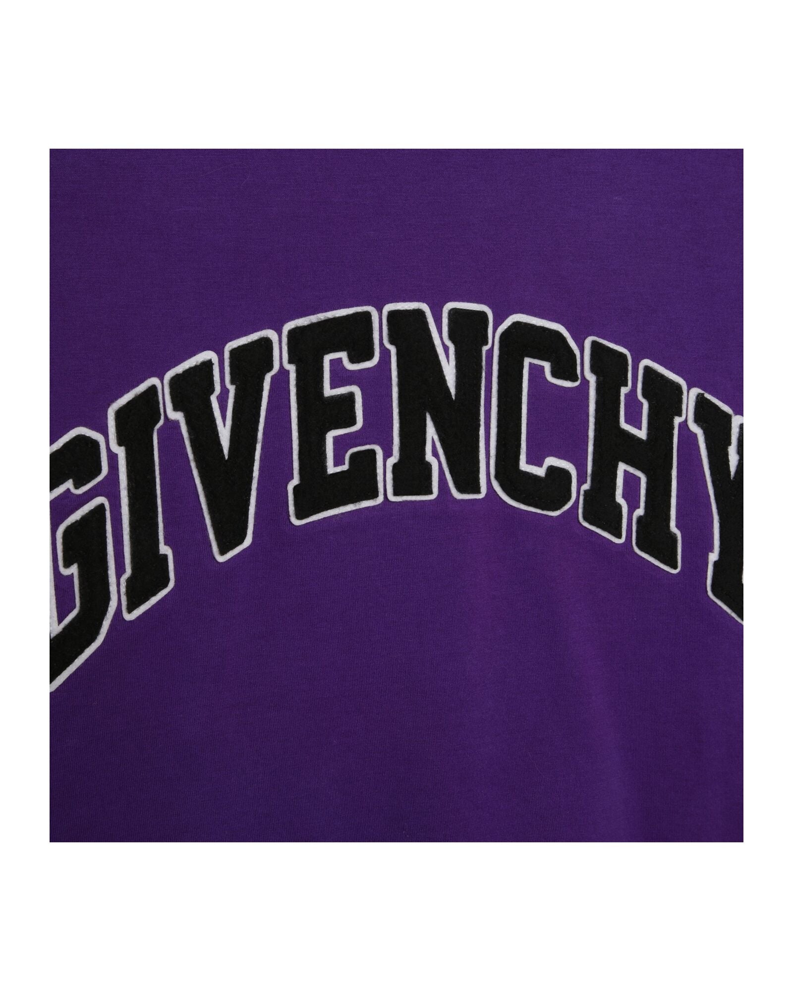 Short-sleeved cotton T-shirt - Dark Purple